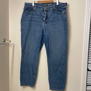 Old Navy Plus Size Slouchy Straight Denim